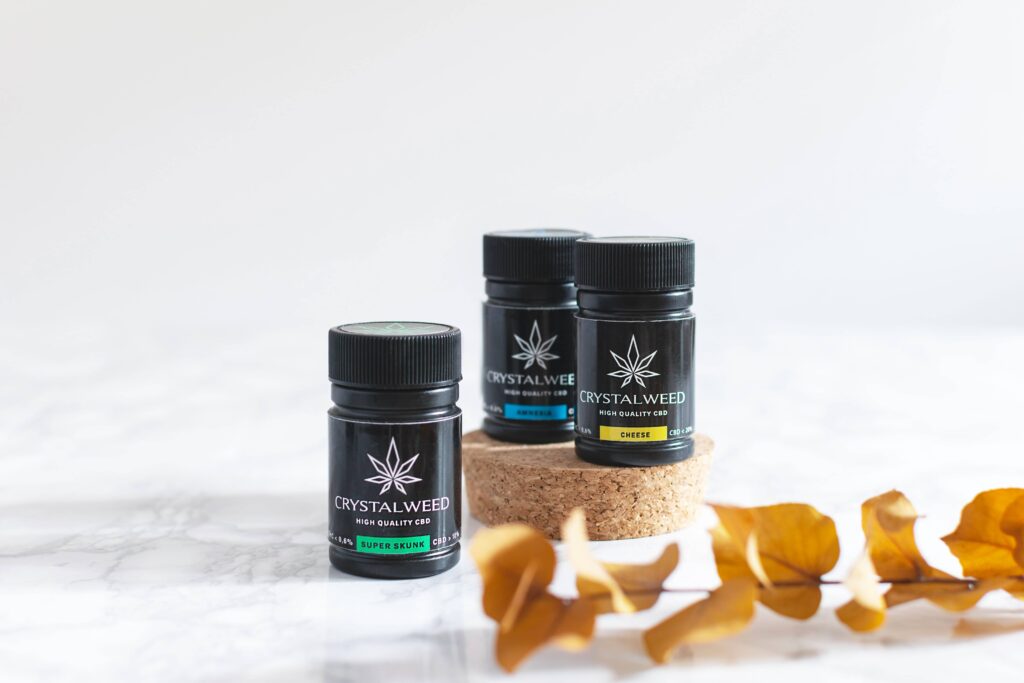 infiorescenze di canapa crystalweed