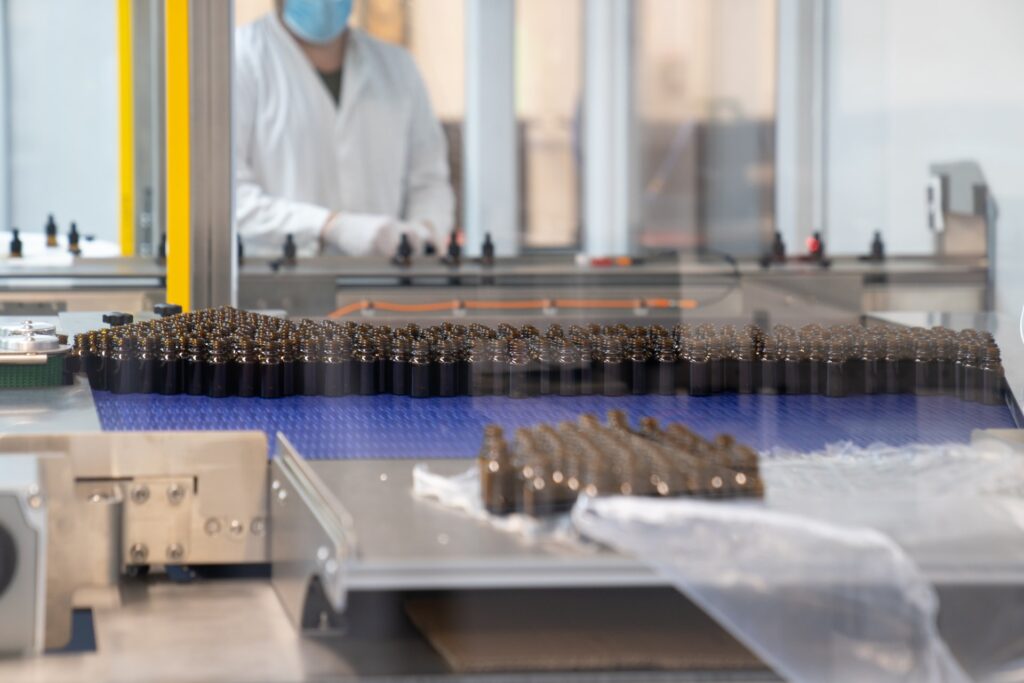 produzione di olio di cbd