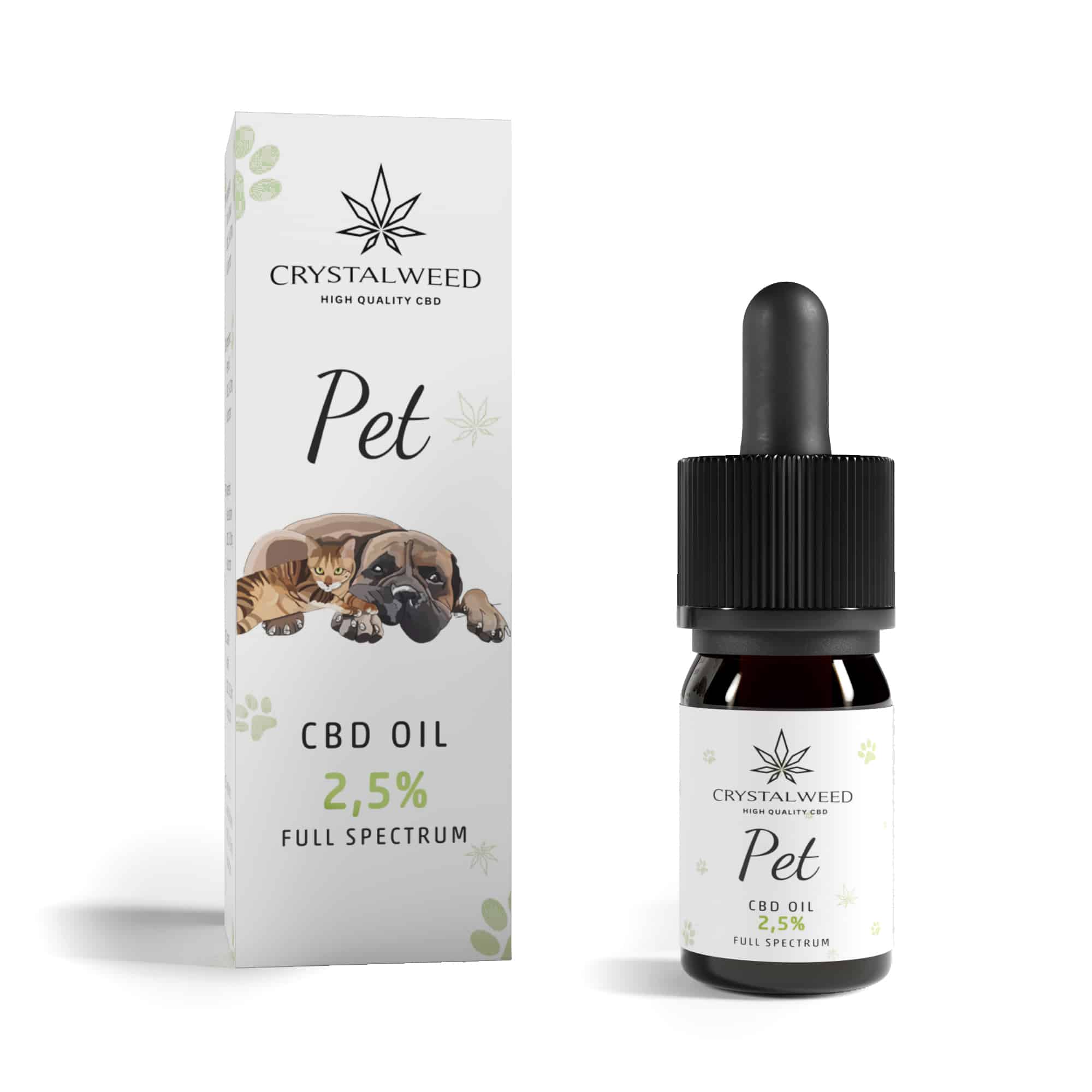 oil CBD pet 2,5% full spectrum