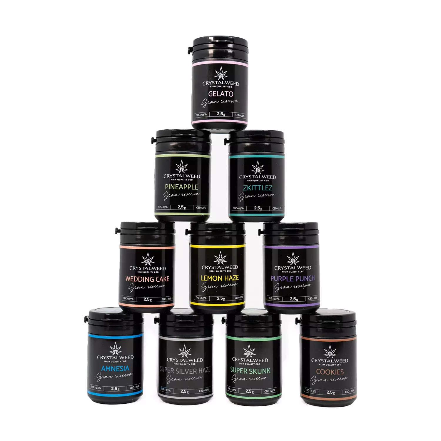 infiorescenze kit 2,5 grammi gran riserva