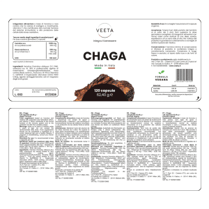 Chaga integratore Veeta ingredienti