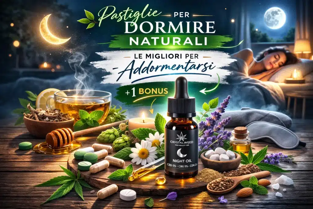 Pastiglie e integratori per dormire naturali: le migliori per addormentarsi + 1 bonus