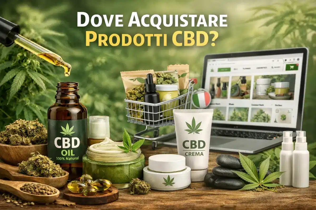 Dove acquistare prodotti CBD
